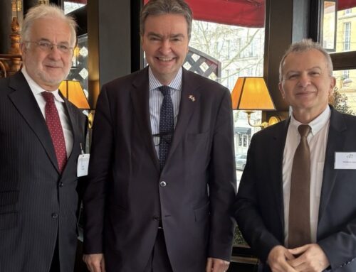 Pour son premier déjeuner de l’année en février, le CEL a reçu Georges de Habsbourg-Lorraine, ambassadeur de Hongrie en France.