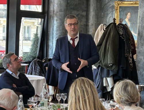 Directeur des relations institutionnelles de l’AGILE (Agence de gestion de l’immobilier de l’Etat), Lionel Tenette a été reçu par le CEL pour son déjeuner du mois de mars.