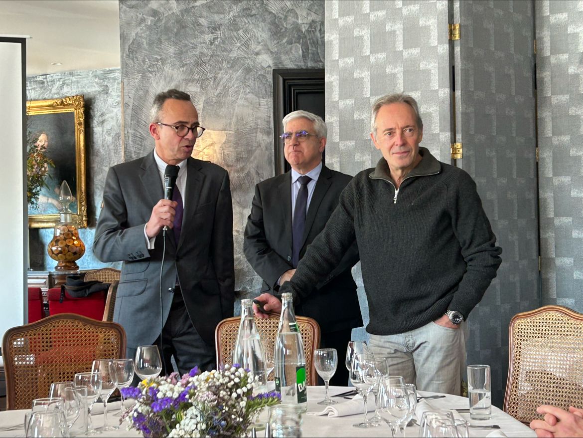 Le Cercle Économique Lorrain a accueilli le 8 février 2023 Jean-François Clervoy, spationaute aux trois missions spatiales, devant une salle comble et passionnée par son exposé sur les enjeux actuels de l’espace.